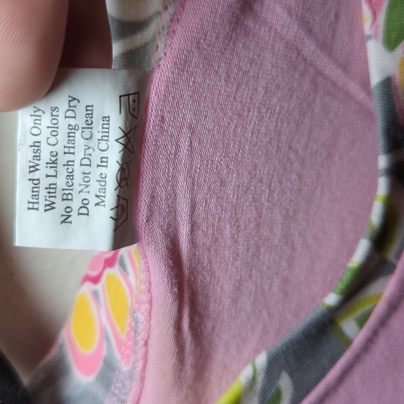 Let Your Light Shine Graphic Raglan T-shirt with Floral Ruffle Sleeves Size 7-8 - Picture 4 of 5